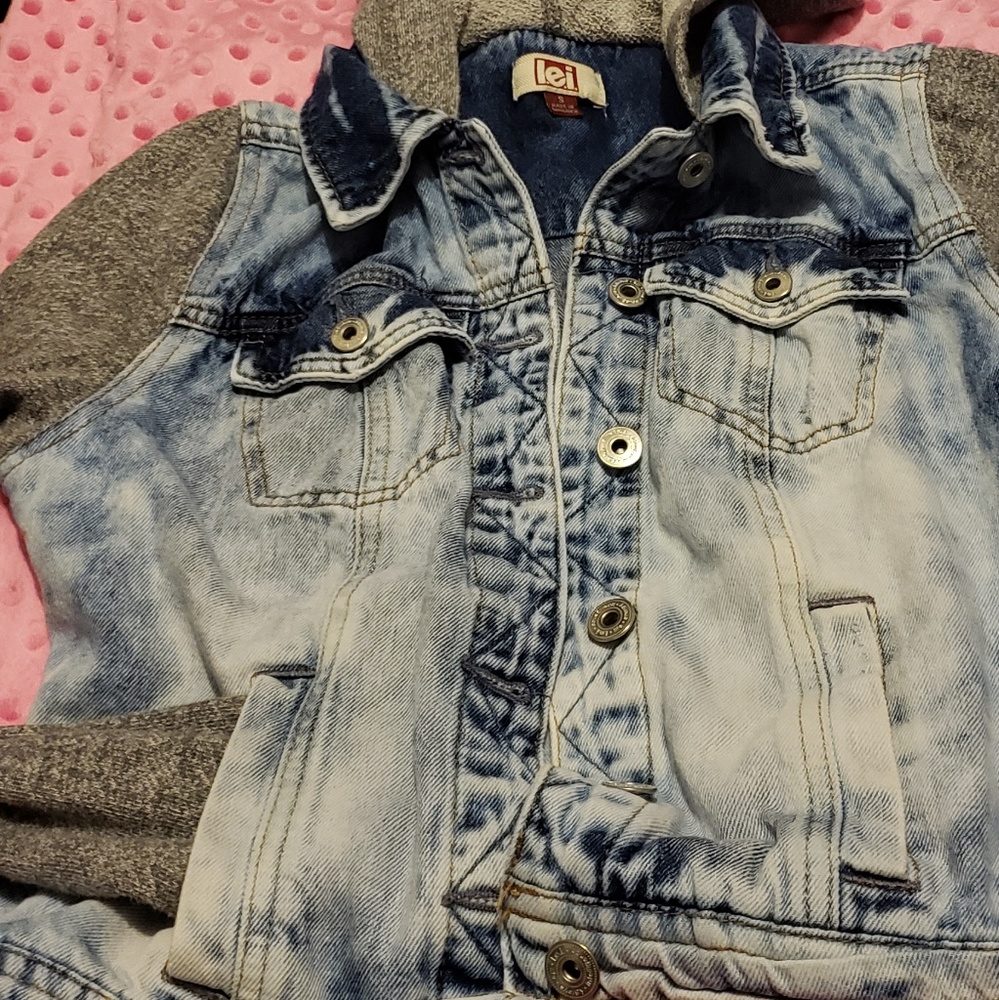 B2G1 FREE! Duo Denim/Cloth lightweight Jacket
